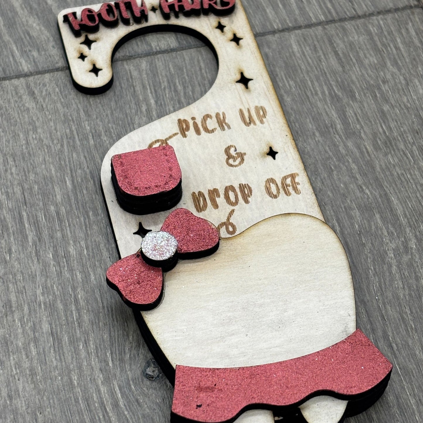 Tooth Fairy Door Hanger - Twinkle Flora Edition
