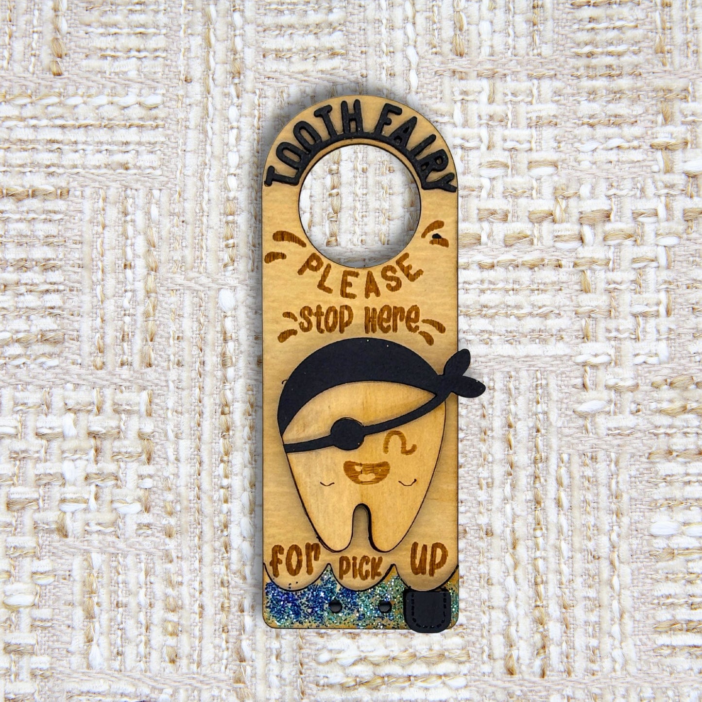 Tooth Fairy Door Hanger - Pirate Edition