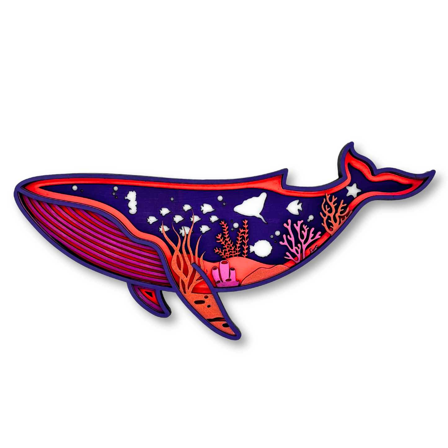 Whale Scene Wall Art