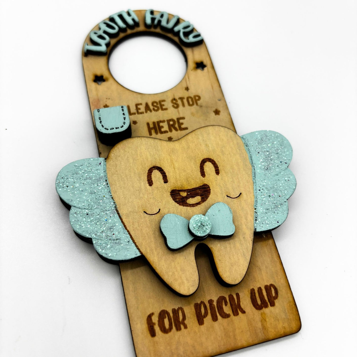 Tooth Fairy Door Hanger - Butterfly Edition