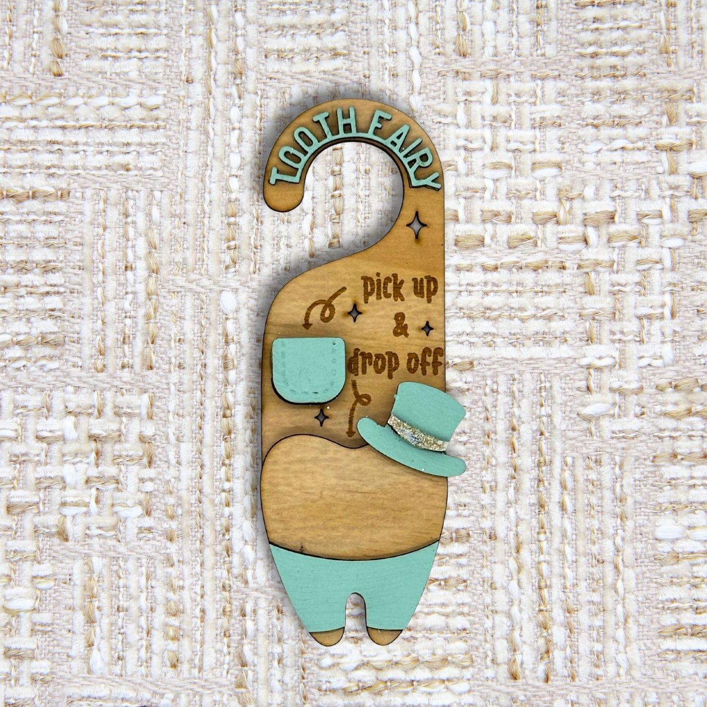 Tooth Fairy Door Hanger - Magic Hat Edition