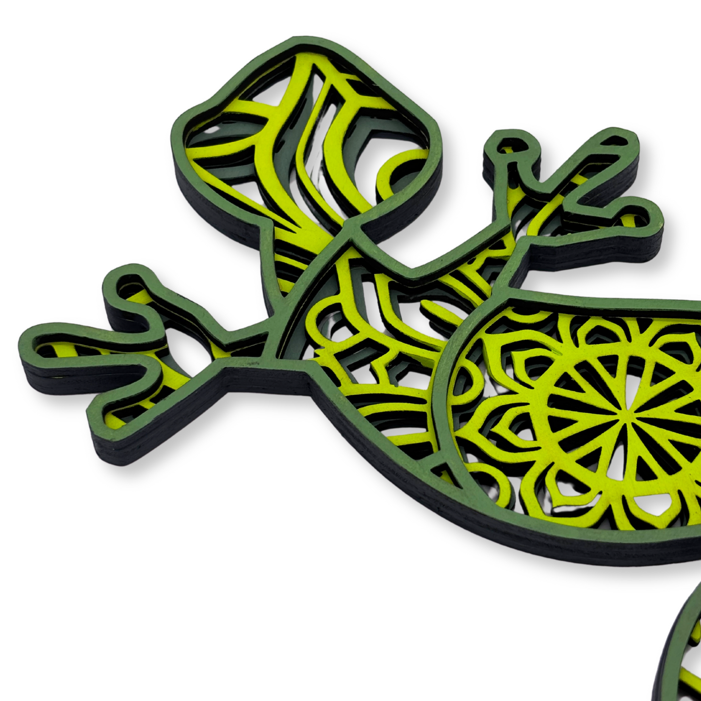 Mandala Gecko Wall Art