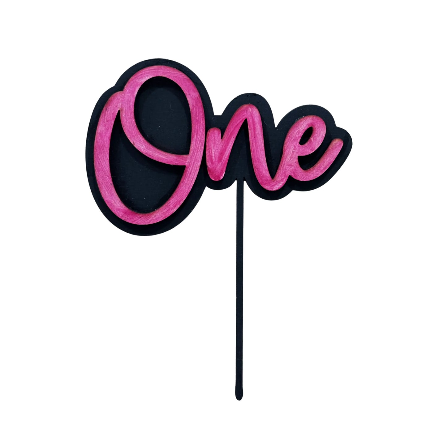 One