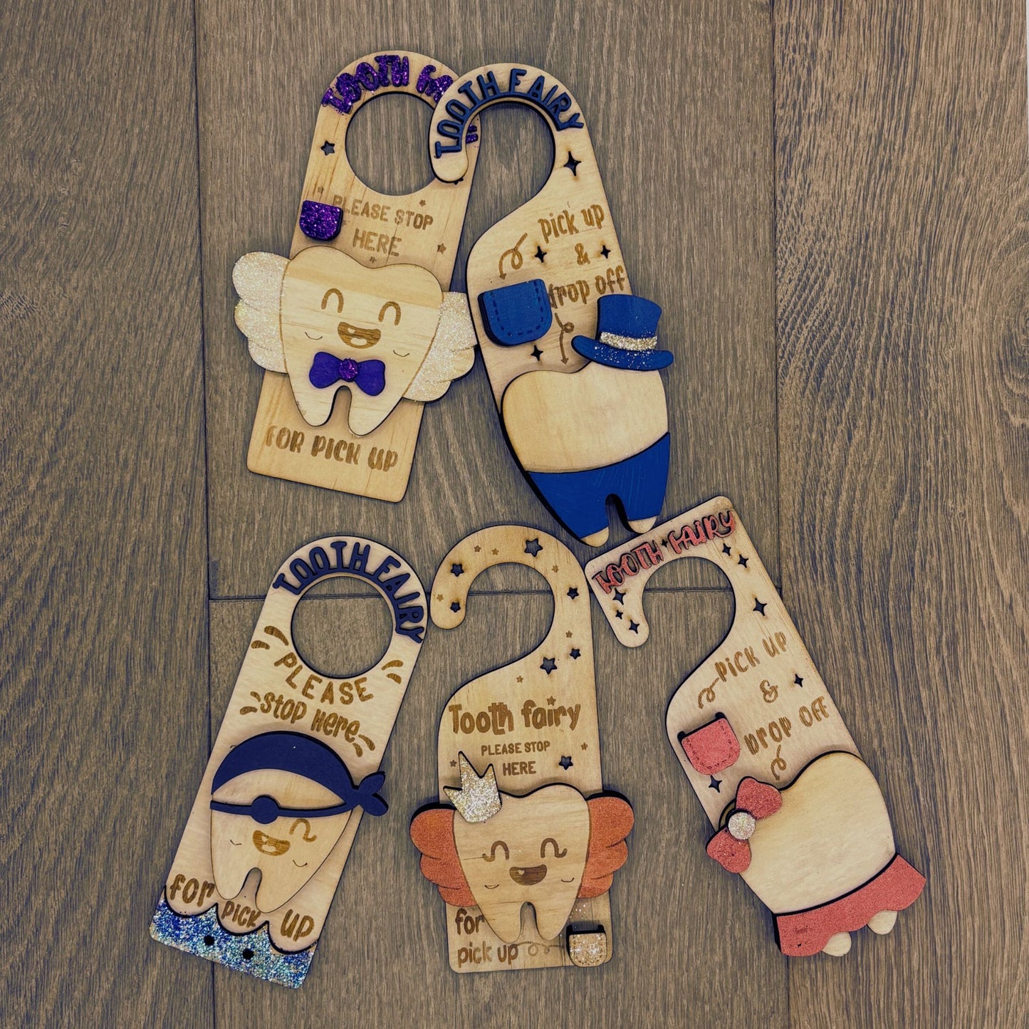 Tooth Fairy Door Hanger - Pirate Edition