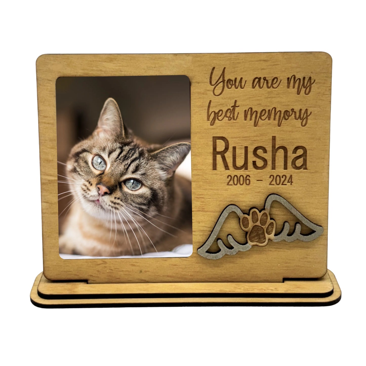 pet memorial photo frame