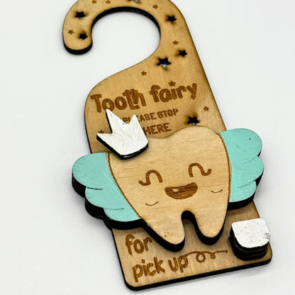 Tooth Fairy Door Hanger - Wings Edition