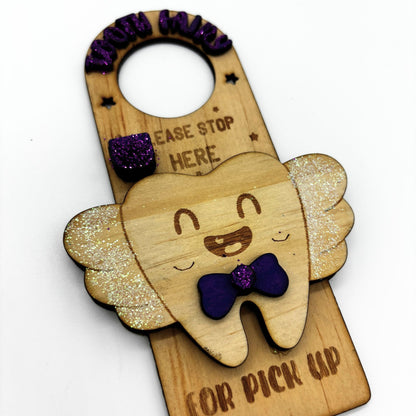 Tooth Fairy Door Hanger - Butterfly Edition