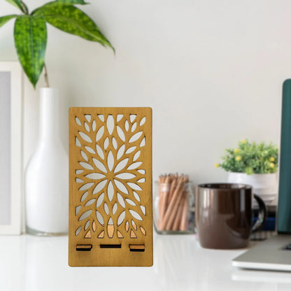 WoodStand Pro – Premium Plywood Phone Holder Vibeartz