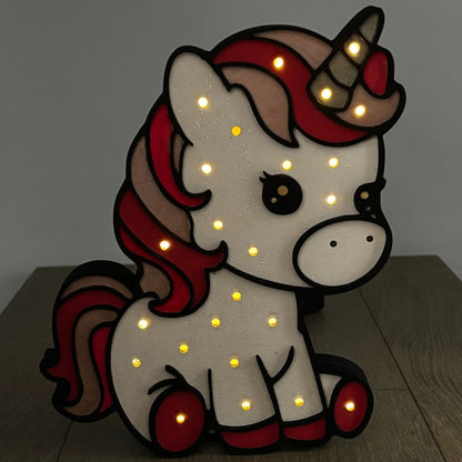 Unicorn LED Night Lamp
