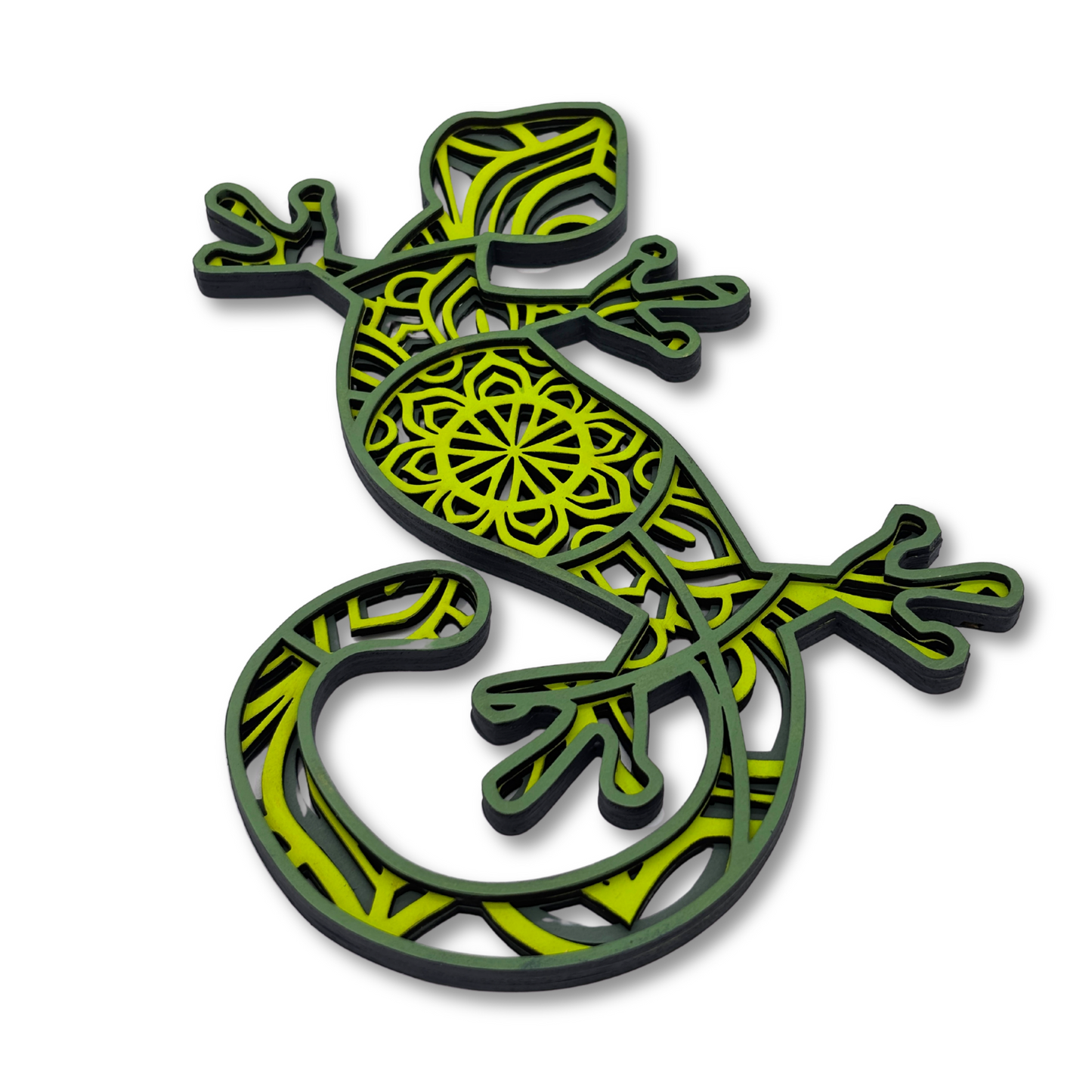 Mandala Gecko Wall Art