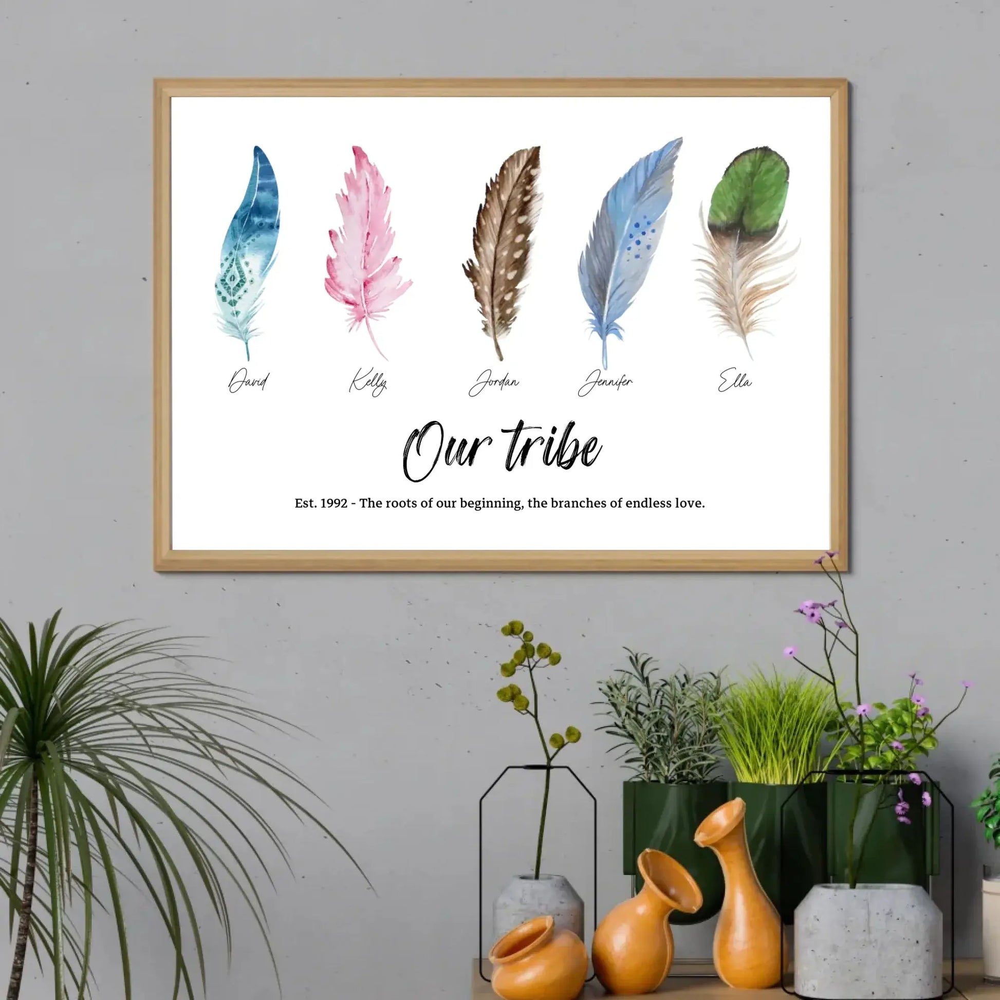 personalized family artwork
