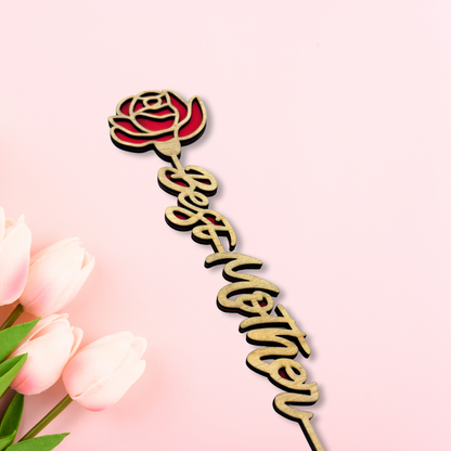 Mother’s Day Wooden Flower – A Timeless Symbol of Love