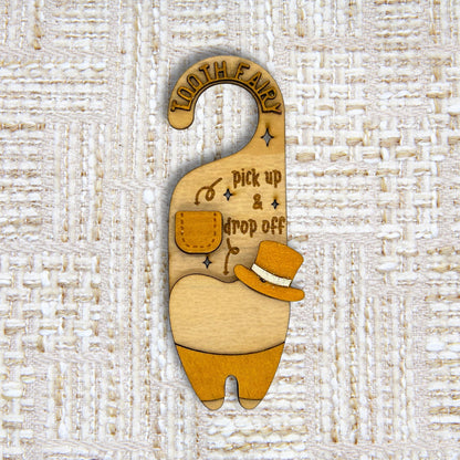 Tooth Fairy Door Hanger -  Magic Hat Edition