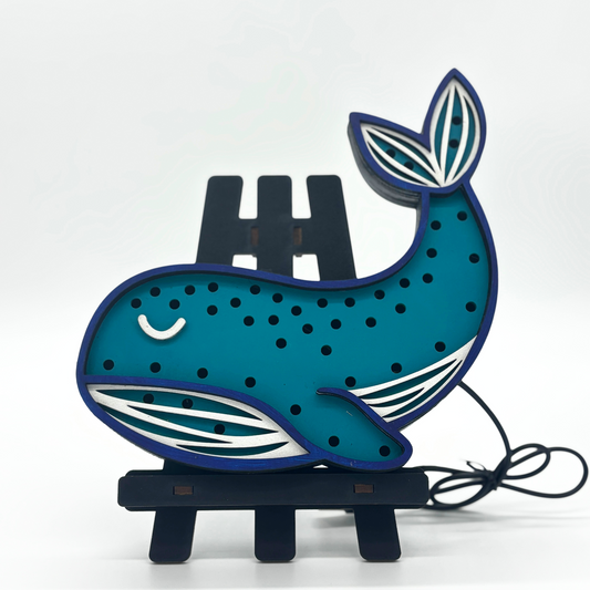 Whale Dreams – Kids LED Night Light