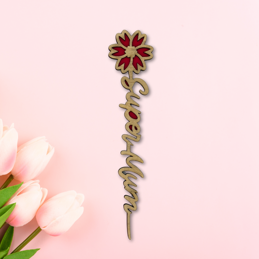 Mother’s Day Wooden Flower 