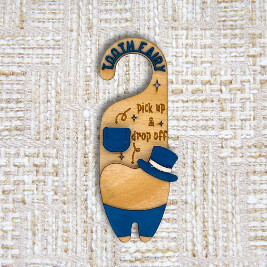 Tooth Fairy Door Hanger -  Magic Hat Edition