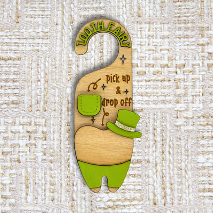 Tooth Fairy Door Hanger -  Magic Hat Edition