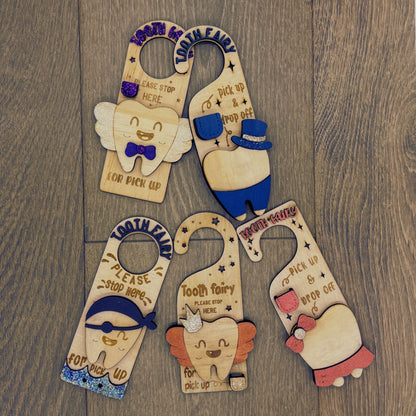 Tooth Fairy Door Hanger - Twinkle Flora Edition