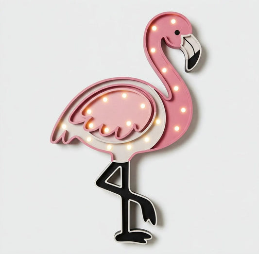 Flamingo LED Night Lamp