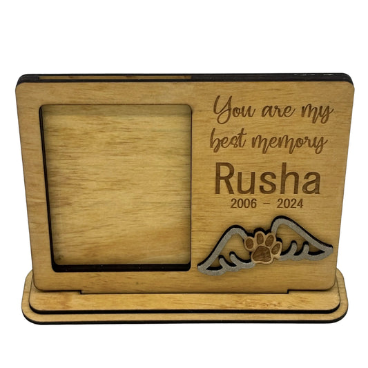 pet memorial photo frame